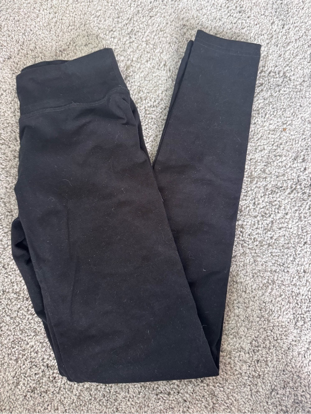 Worn once aerie Black mid rise Waist Leggings